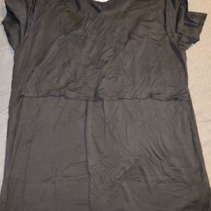 Maternity nursing black top XXL